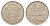 Латвия 50 сантимов 1922 год-тип KM 6 никель 4657-755