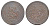 Тунис 6 1/2 насри 1853 AH 1269, Абдул-Меджид I (1839-1861) KM 104 медь 1531-1311