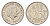 Нидерланды 25 центов 1956 Юлиана (1948-1980) KM 183 никель 4658-768