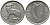 Ирландия 3 пенса 1964 заяц KM 12a медно-никель 4387-1043
