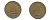 Великобритания 1/2 пенни 1964 Елизавета II (1952-2022) KM 896, Spink 4158 бронза 59-1212