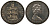 Гернси 25 пенсов 1978 Королевский визит KM 32 медно-никель UNC 1078-3-34