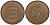 Джерси 1/12 шиллинга 1946 Георг VI (1937-1952) KM 18 бронза aUNC 4383-835