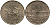Франция 10 франков 1979 тип Матье KM 940, Le Franc 365.13-14 никель латунь 97-643