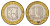 Россия 10 рублей 2009 СПМД, серия Российская федерация - Кировская область Y 997 биметалл 4631-325