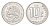 Мексика 10 сентаво 1998 KM 547 нержавеющая сталь UNC 4664-756