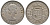 Великобритания 1/2 кроны 1961 Елизавета II (1952-2022) KM 907, Spink 4145-никель    1530-1325