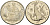 Либерия 5 долларов 1997 китайский гороскоп - год кролика KM 354 медно-никель UNC 3897-1214