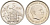 Испания 5 песет 1957(73) Франциско Франко (1939-1975) KM 786 медно-никель UNC 4583-1136