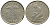 БЕЛЬГИЯ 1 ФРАНК 1922 BELGIE KM 90 никель 179-837