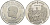 Тунис 1 динар 1969 Хабиб Бургиба, Римский поэт Виргилий KM 295 серебро PROOF 11-182-14