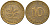 ФРГ 10 пфеннигов 1986 F KM 108, J.383 сталь плакированная латунью 4681-1154