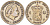 Нидерландские Антилы 1 гульден 1952 Юлиана (1948-1980) KM 2 серебро 4590-1126