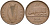 Ирландия 1/2 пенни 1965 свинья с поросятами KM 10 бронза 4561-1143