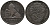 БЕЛЬГИЯ 2 САНТИМА 1870 BELGES KM 35.1 медь 4398-1056