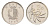 Мальта 2 цента 1993 оливковая ветвь KM 94 медно-никель UNC 4655-157
