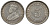 Стрейтс-Сетлментс 5 центов 1935 Георг V (1910-1936) KM 36 серебро 54-557