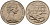 Австралия 20 центов 1975 Елизавета II (1952-2022), утконос KM 66 медно-никель 4599-343