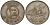 Кувейт 100 филсов 1981 AH 1401, парусник KM 14 медно-никель 4161-237