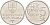 СЛОВАКИЯ 5 КРОН 1993 KM 14 сталь плакированная никелем 4514-811