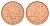 Ливан 100 ливров 2000 кедровое дерево KM 38 медь цинк UNC 4679-434