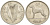 Ирландия 6 пенсов 1928 собака, ирландский волкодав KM 5 никель 213-932