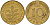ФРГ 10 пфеннигов 1971 G KM 108, J. 383 сталь плакированная латунью    4601-1224