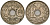 Франция 10 сантимов 1935 KM 866a, Le Franc 138.3 медно-никель 4143-1027