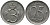 Бельгия 25 сантимов 1967 Belgique, Бодуэн I (1951-1993) KM 153.1 медно-никель 99-417