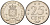 Нидерландские Антилы 25 центов 1975 Юлиана (1948-1980) KM 11 никель 4585-1069