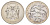 Ямайка 25 центов 1972 FM, тираж 8.382 экземпляра KM 56 медно-никель BU 4634-222