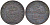 ПРУССИЯ 3 ПФЕННИГА 1864 А, ВИЛЬГЕЛЬМ I (1861-1888) KM 482 медь 117-1114