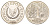Кипр 1 фунт 1995 50 лет ООН, тираж 4.384 экземпляров KM 69 медно-никель PROOF 1521-1445