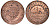 Россия 1 копейка 1913 СПБ, Николай II KM 9.2, Биткин 260 медь 51-2255