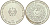 ФРГ 10 марок 1999 D, 50 лет конституции ФРГ KM 196 серебро UNC00-00