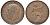 Великобритания 1 пенни 1919 Георг V (1910-1936) KM 810, Spink 4051 бронза 4123-1111