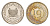 Суринам 10 центов 2009 тираж 1000 экземпляров KM 13a медно-никель BU 4649-1019