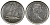 КАНАДА 10 ЦЕНТОВ 1985 ПАРУСНИК, ЕЛИЗАВЕТА II KM 77.2 никель 35-133