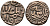Индия 2 гани 1308 (AH711) Делийский Султанат, Alu ed-din Muhammad Shab II (1295-1315) Goron/Goenka D 233, Mitchiner 2569 биллон 192-939
