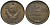 СССР 2 копейки 1980 KM 127а, Федорин 136 латунь UNC 188-838