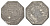 Биттерфельд 50 пфеннигов 1917 Bankverein G.m.u.H Funck 44.5A, Men05 2917.9, Men18 3746.9 железо 4582-1153