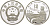 Китай 10 юаней 1991 Вольфганг Амадей Моцарт (1756-1791) KM 374 серебро PROOF 1068-2-63