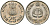 Индия 25 пайсов 1982 IX Азиатские игры KM 52 медно-никель UNC 94-1222