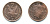 Фолклендские острова 2 пенса 2004 Елизавета II (1952-2022), магелланов гусь KM 131 сталь плакированная бронзой aUNC 540-311