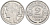 Франция 2 франка 1947 тип Morlon KM 886a.1, Le Frank 369.10 алюминий 4116-1147