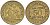 Франция 50 сантимов 1922 тип Chambre de Commerce KM 884, Le Franc 191.5 алюминиевая бронза 4551-323
