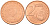 Нидерланды 2 евроцента 2004  КМ 235 сталь плакированная медью UNC   4160-1151