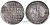 Штольберг 1/12 талера 1717 200 лет реформации Friederich 1591 серебро 00-819-11