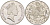 Гибралтар 2.8 экю-2 фунта 1992 РЫЦАРЬ ВСАДНИК НАЛЕВО KM 293 медно-никель UNC 4527-512