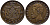 Румыния 5 бани 1882 В, Кароль I (1881-1914) KM 19 медь 4390-634